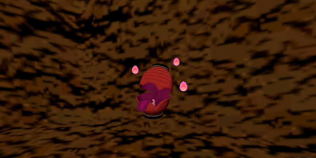 VRM cluster アバター 3D 提灯