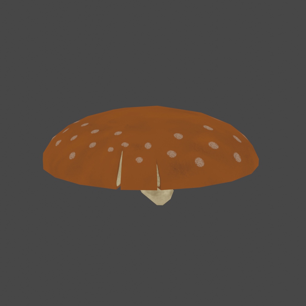 3D 椎茸 キノコ アクセサリー