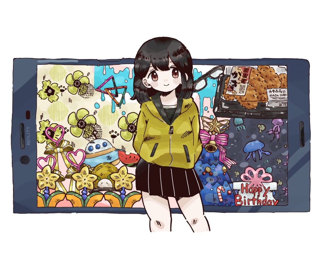 跡路とあTシャツ