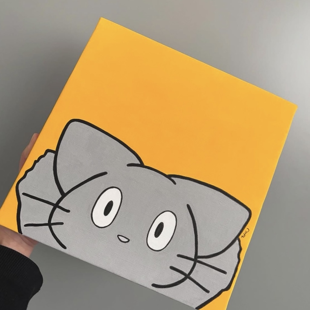 キャンバス原画