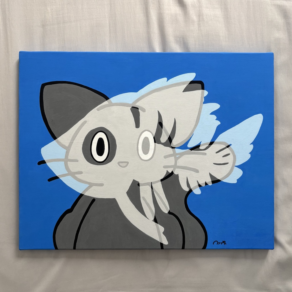 キャンバス原画
