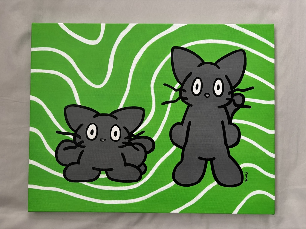 キャンバス原画