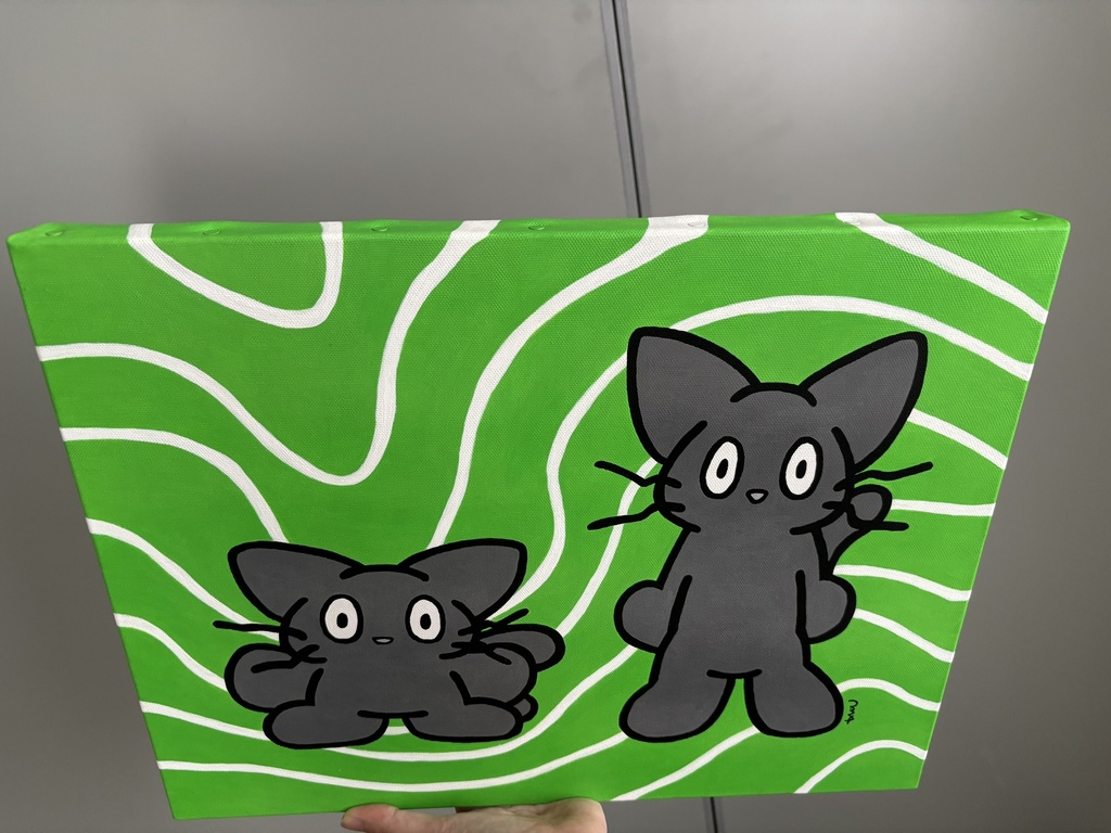 キャンバス原画