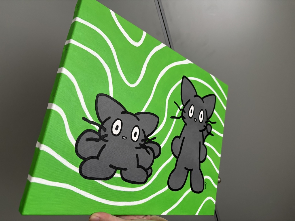 キャンバス原画