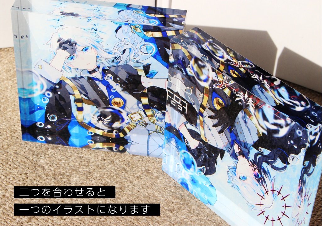【創作/AngeLQ】アクリルブロック