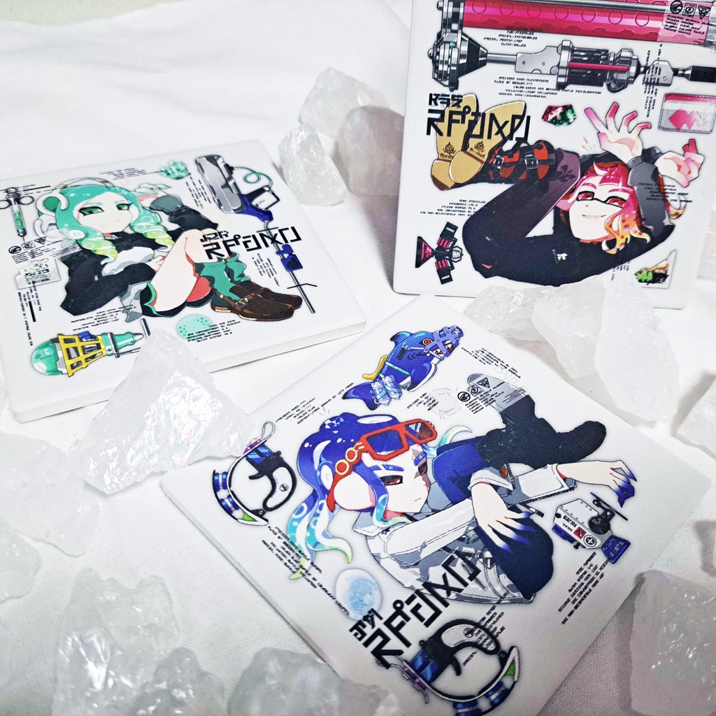 【splatoon3】白雲石コースター【グッズ】