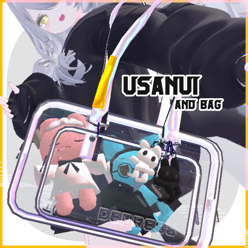 【装飾品】usanui and SCbag