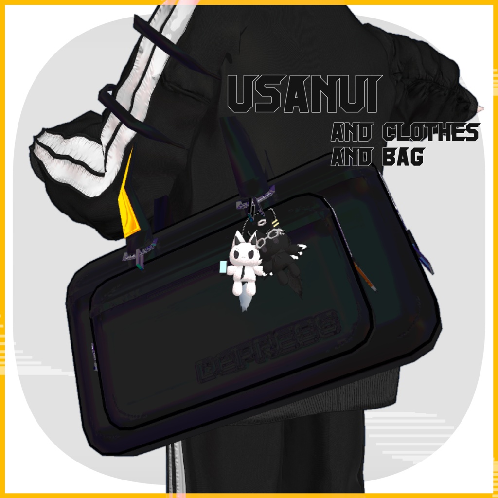 【装飾品】usanui and SCbag