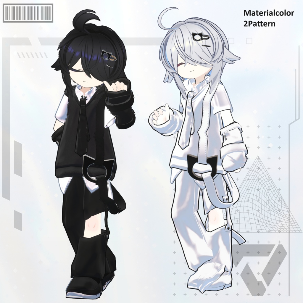 【無料/衣装】mon0ShirtSet【mon0対応】
