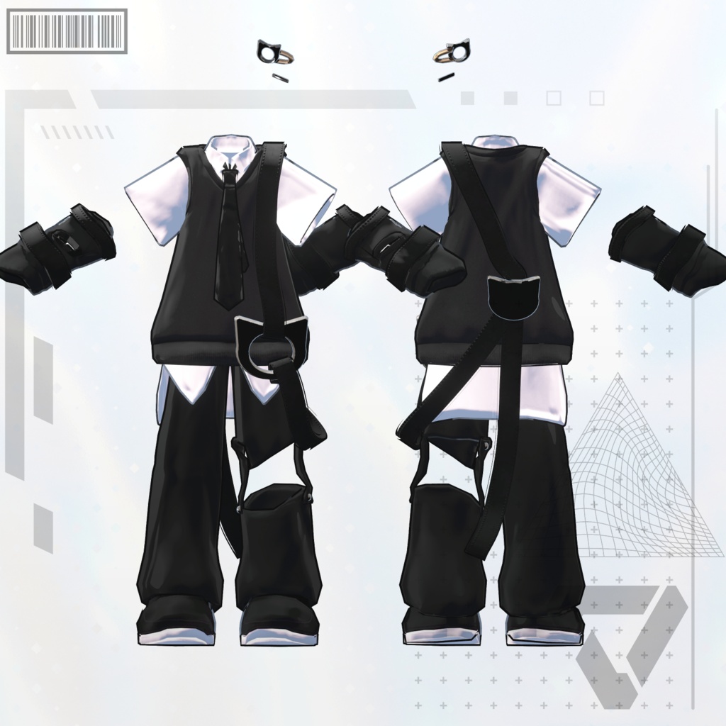 【無料/衣装】mon0ShirtSet【mon0対応】