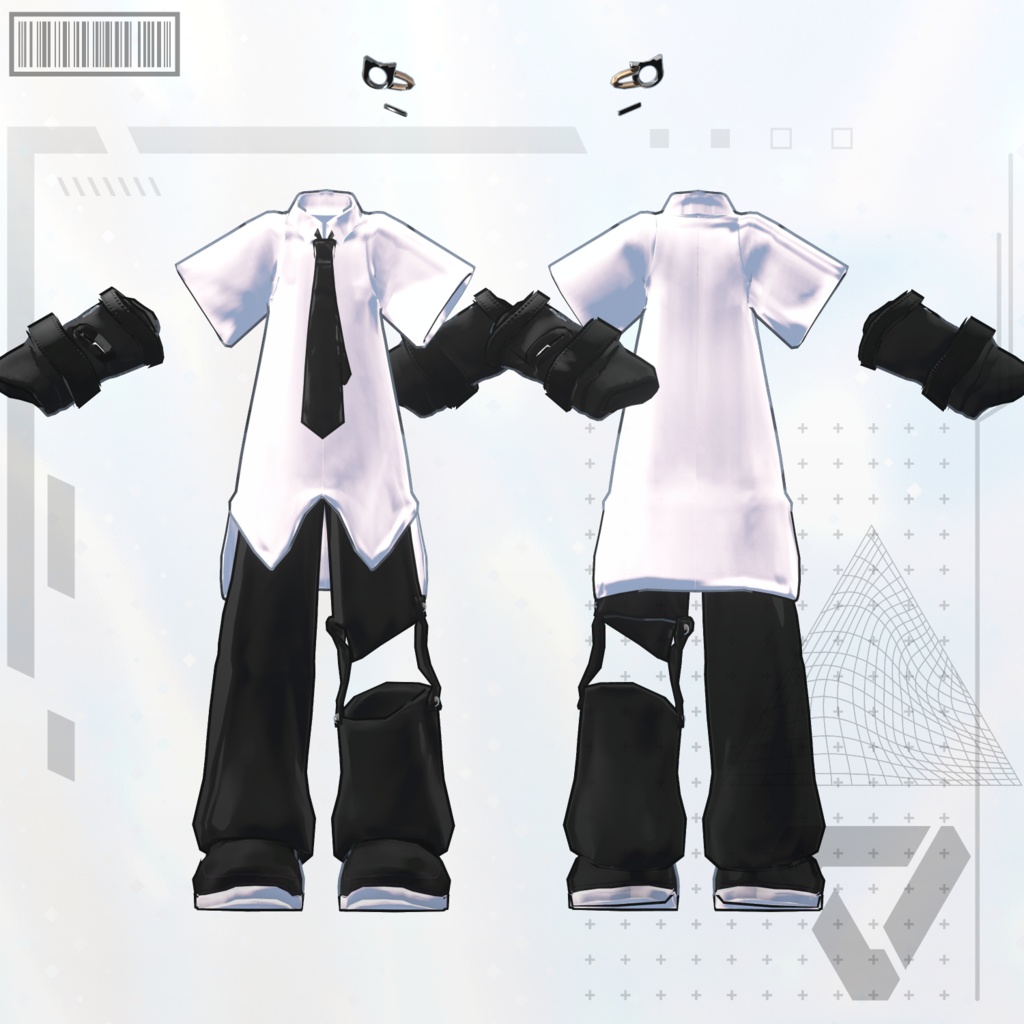 【無料/衣装】mon0ShirtSet【mon0対応】