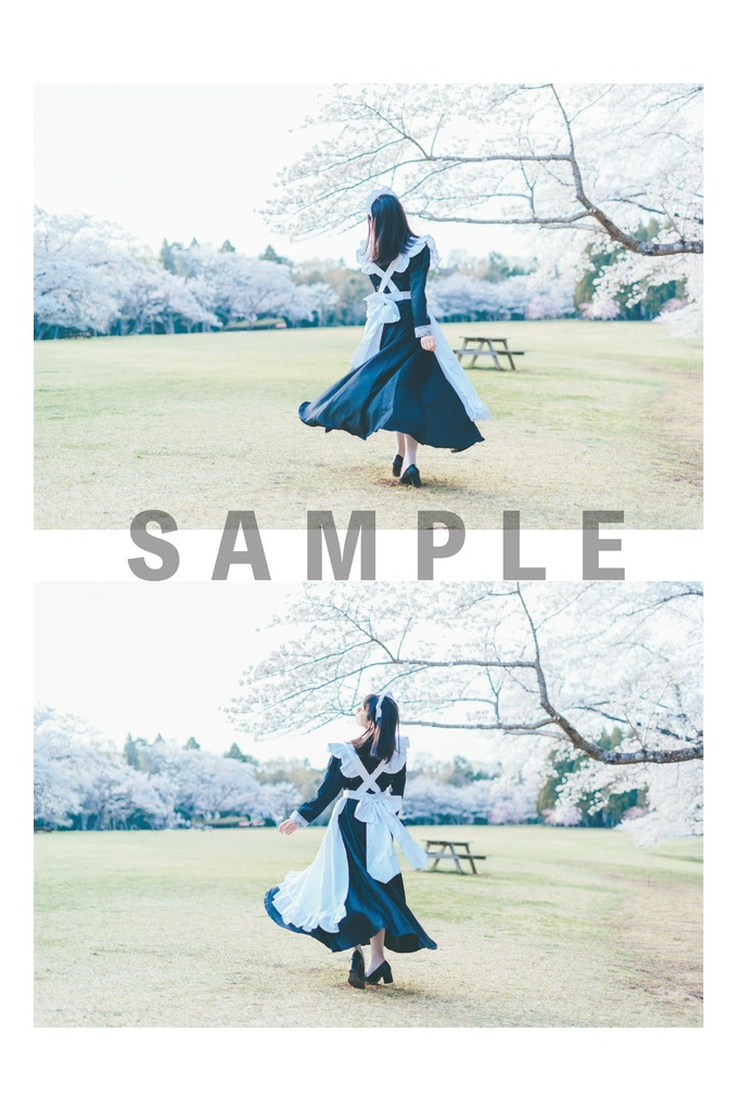 【写真集】メイド「spring maid」