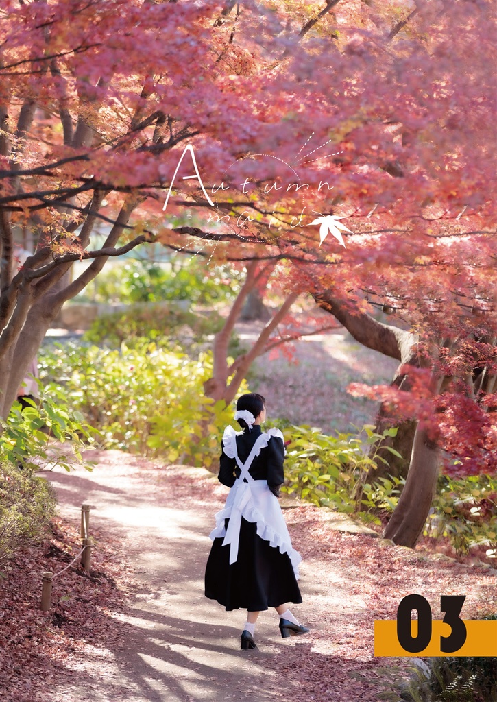 新作【写真集】メイド「autumn maid」