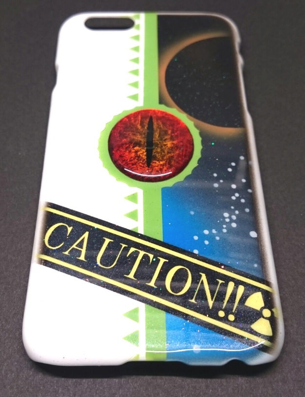 東方デザインケース【霊烏路 空ver2】(塗装品)