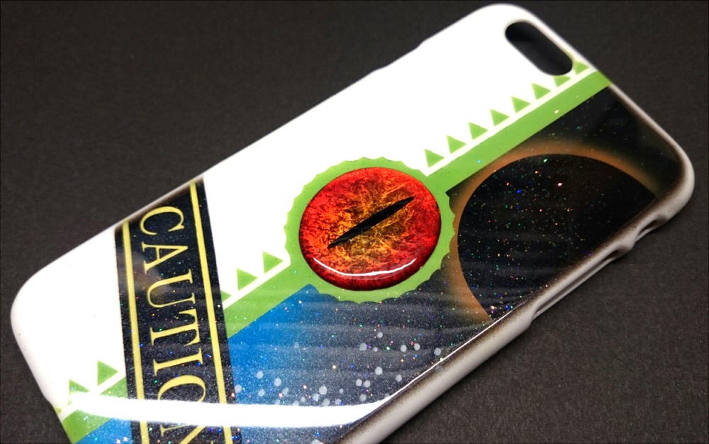 東方デザインケース【霊烏路 空ver2】(塗装品)