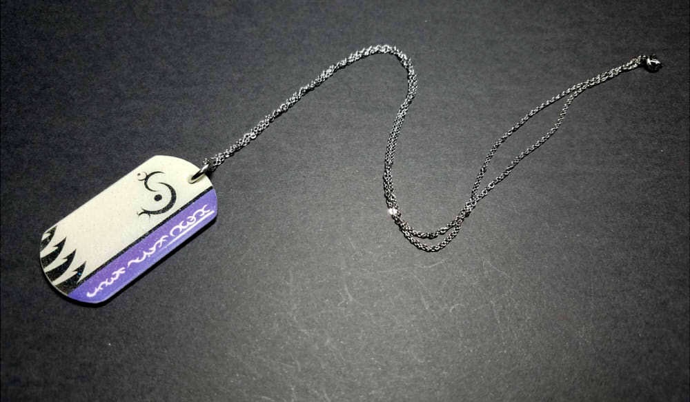 東方デザインタグプレート【稀神 サグメ】