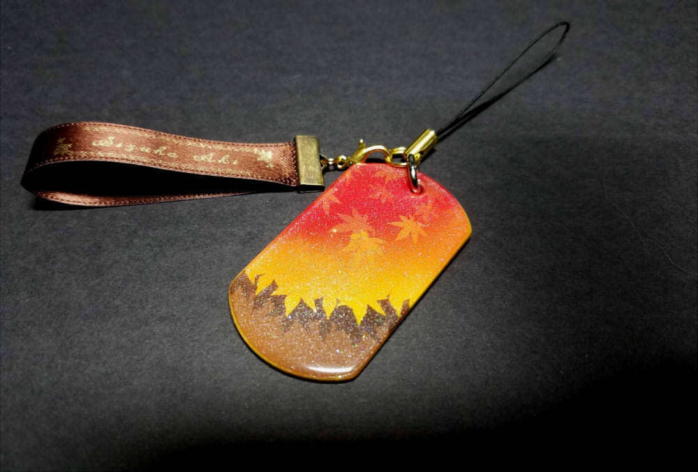 東方デザインタグプレート【秋 静葉】