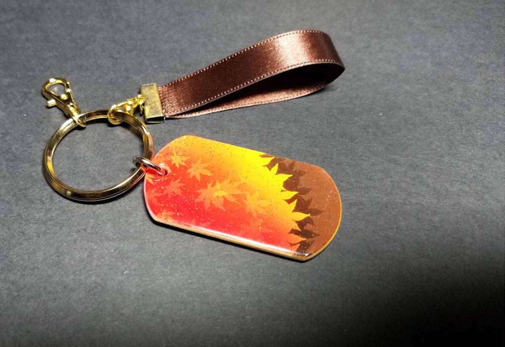 東方デザインタグプレート【秋 静葉】