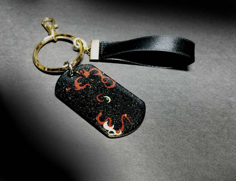 東方デザインタグプレート【純狐】