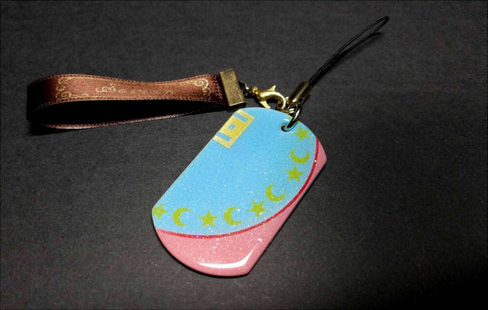 東方デザインタグプレート【清蘭】