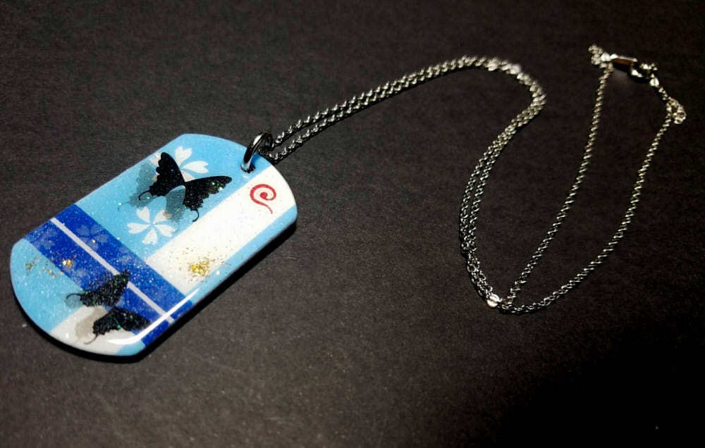 東方デザインタグプレート【西行寺 幽々子】