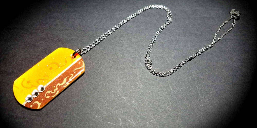 東方デザインタグプレート【鈴瑚】