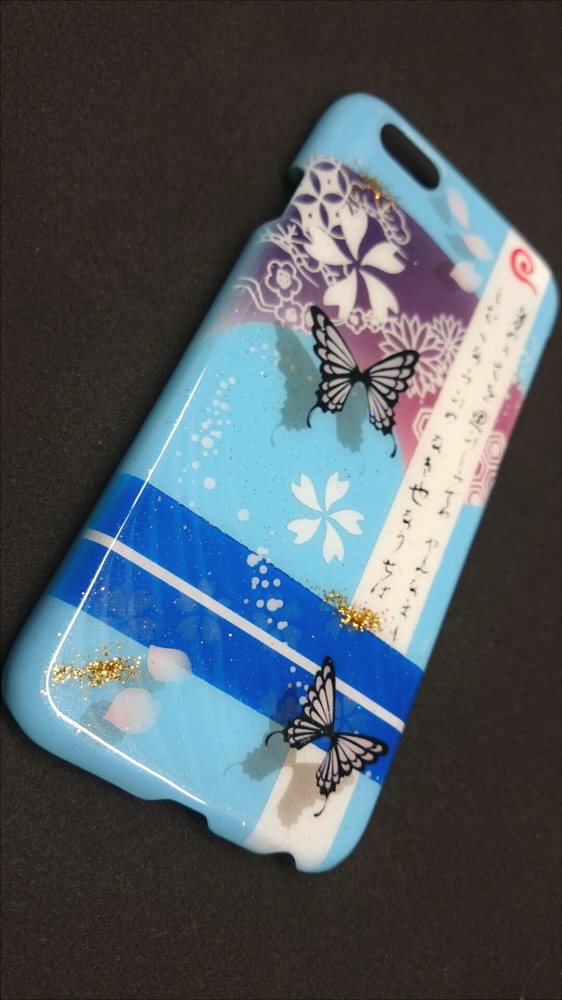 東方デザインケース【西行寺幽々子】(塗装品)