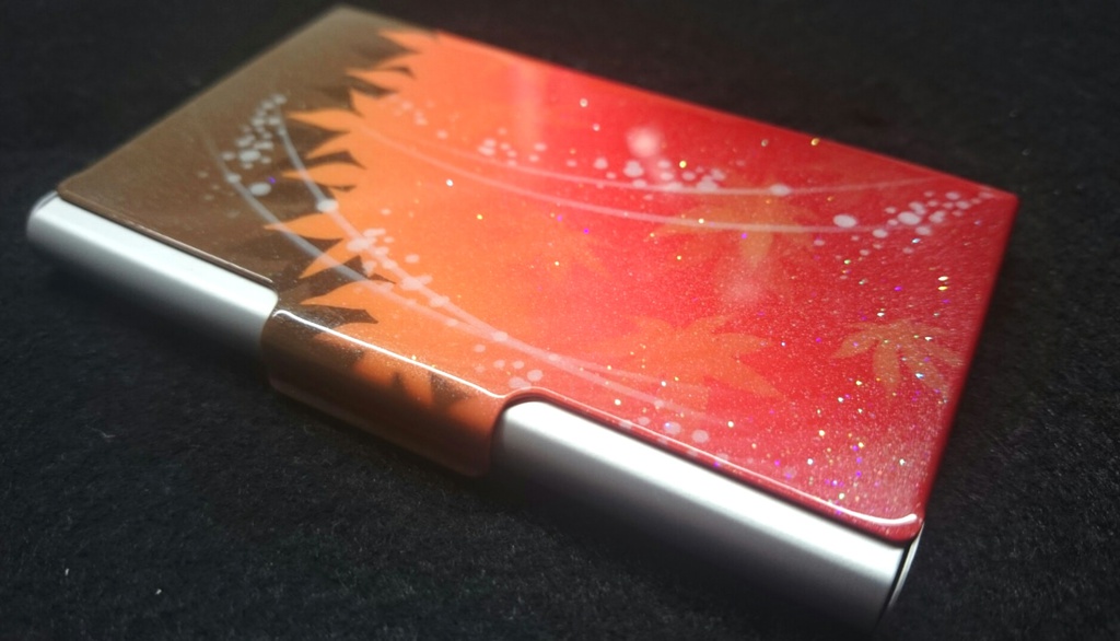 東方デザインカードケース/名刺ケース【秋 静葉】(塗装品)