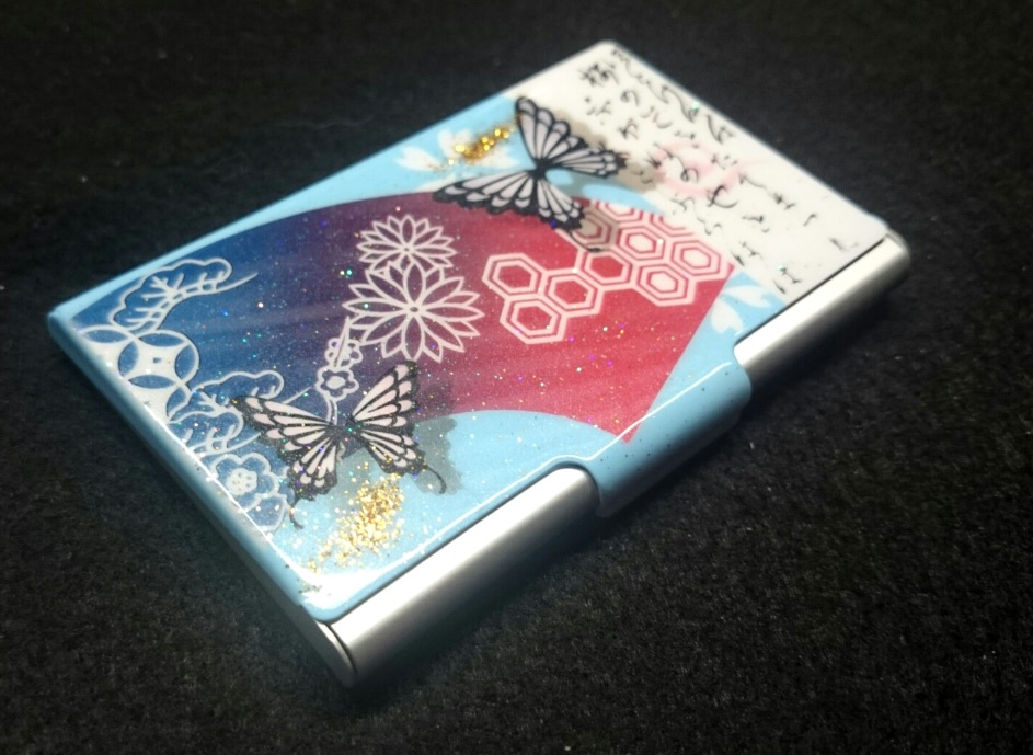 東方デザインカードケース/名刺ケース【西行寺幽々子】(塗装品)