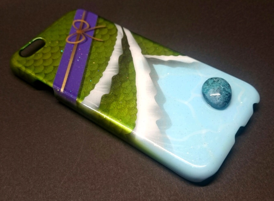 東方デザインケース【わかさぎ姫】(塗装品)