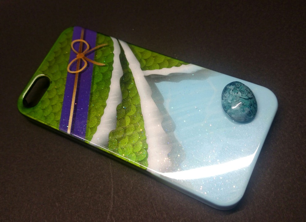 東方デザインケース【わかさぎ姫】(塗装品)