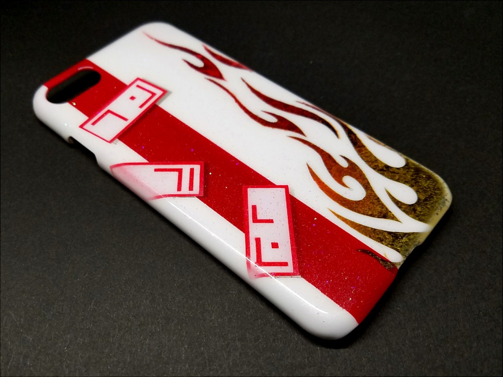 東方デザインケース【藤原 妹紅】(塗装品)