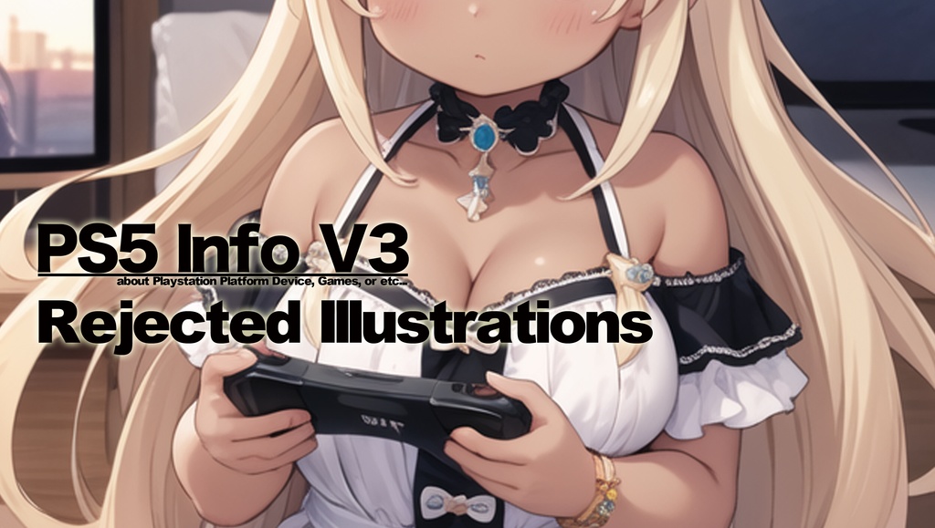 PS5 Info V3 Rejected Illustrations