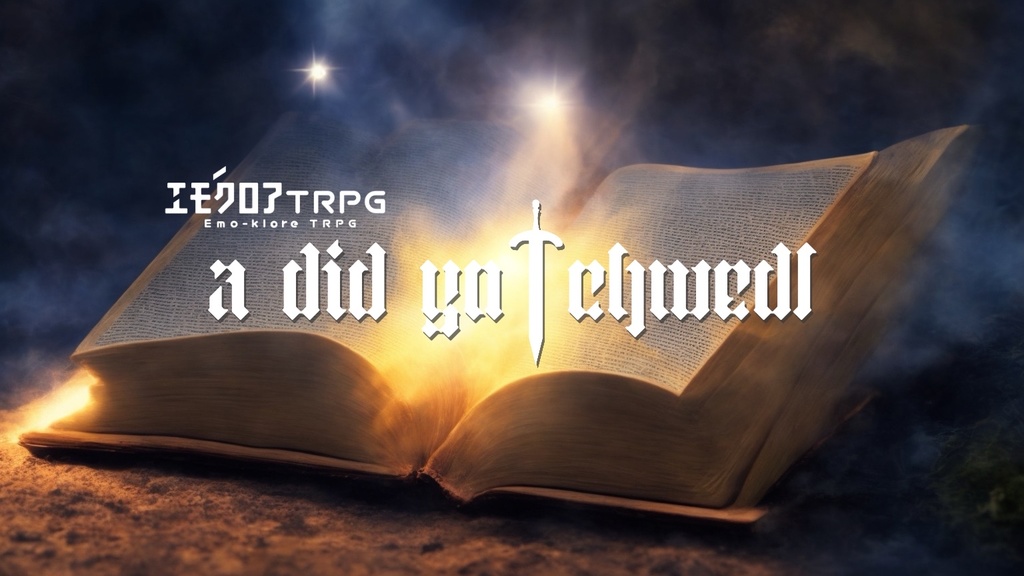 🆓エモクロアTRPG『a dod yn chwedl』