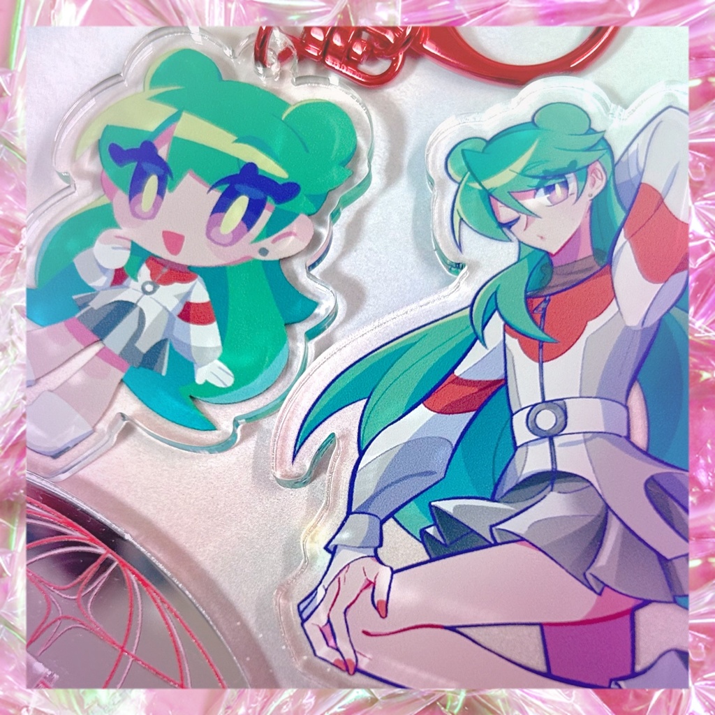 【匿名配送】トマトくんアクキー&アクスタセット