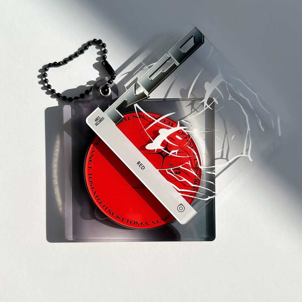 くるくるCDアクリルキーホルダー