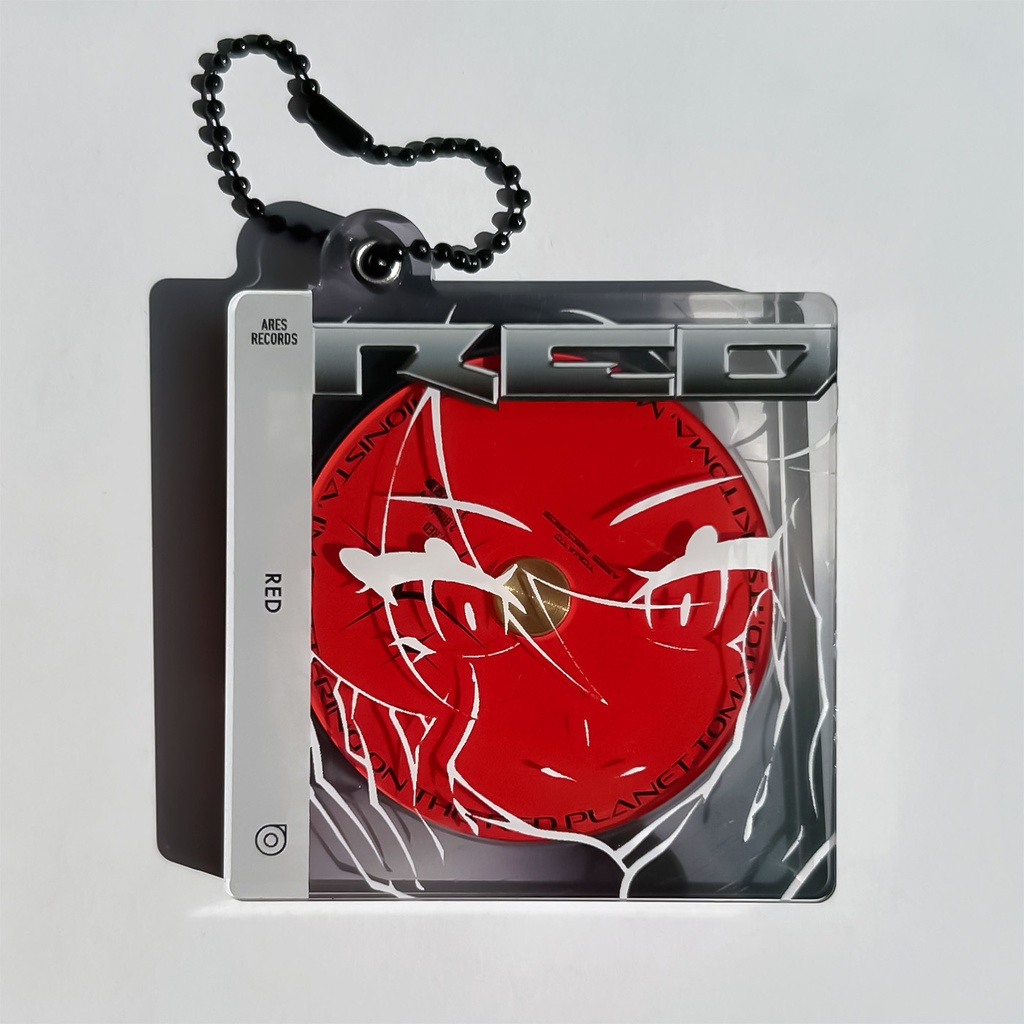 くるくるCDアクリルキーホルダー