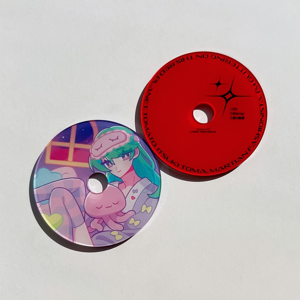 くるくるCDアクリルキーホルダー