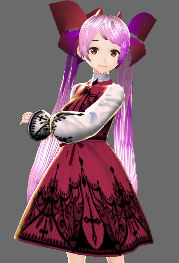 【無料版あり】ワンピース(ゴシック)【VRoid用テクスチャ】