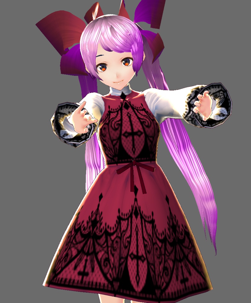 【無料版あり】ワンピース(ゴシック)【VRoid用テクスチャ】