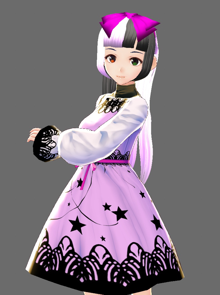 【無料版あり】ワンピース(星)【VRoid用テクスチャ】