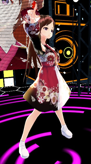 【無料版あり】ワンピース(和風ロリータ)【VRoid用テクスチャ】