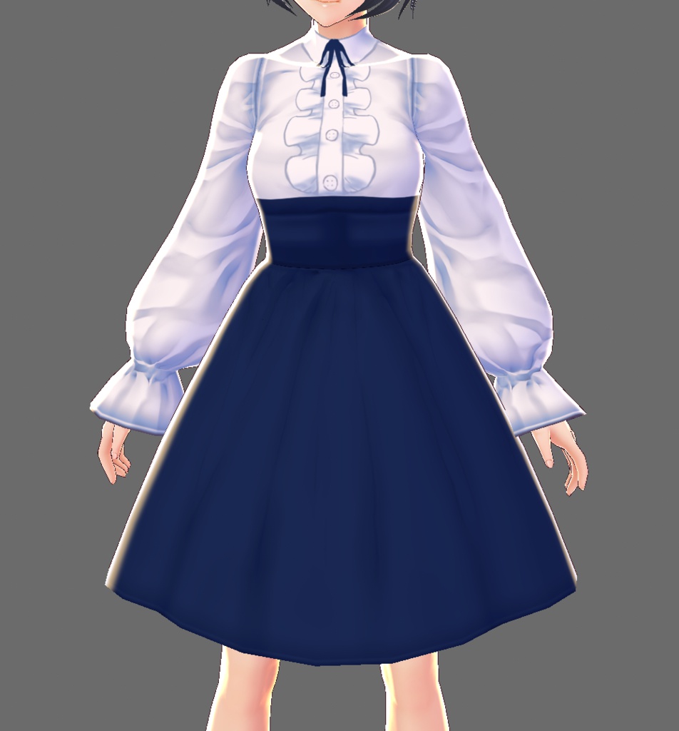 【無料版あり】ワンピース(Elegance)【VRoid用テクスチャ】
