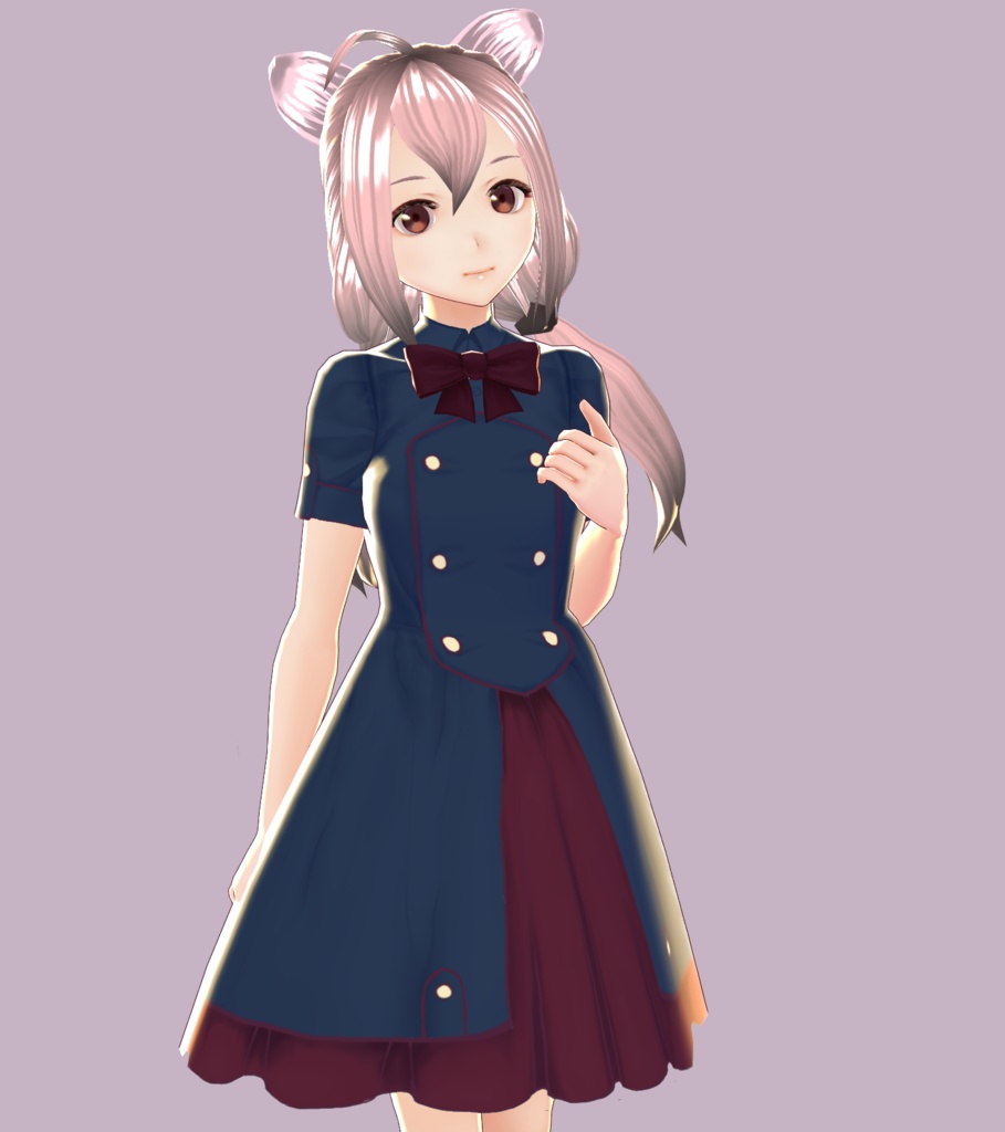 【無料版あり】軍服ワンピース【VRoid用テクスチャ】