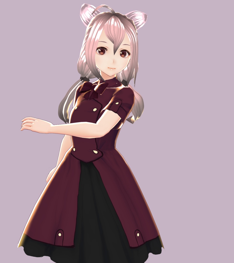 【無料版あり】軍服ワンピース【VRoid用テクスチャ】