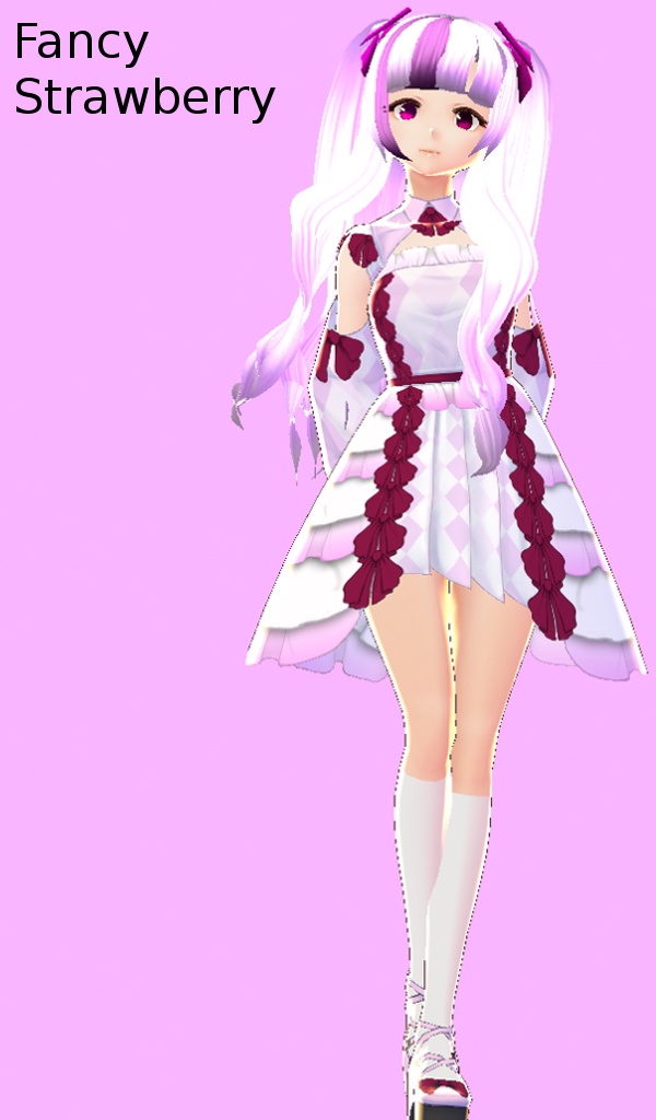 ワンピース(FancyXX)【VRoid用テクスチャ】