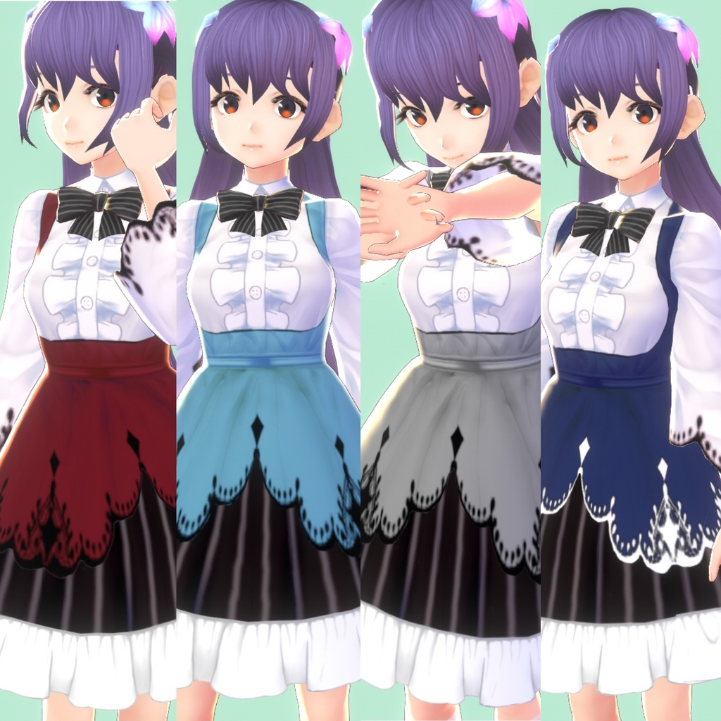 ワンピース_InizioEstate【VRoid用テクスチャ】