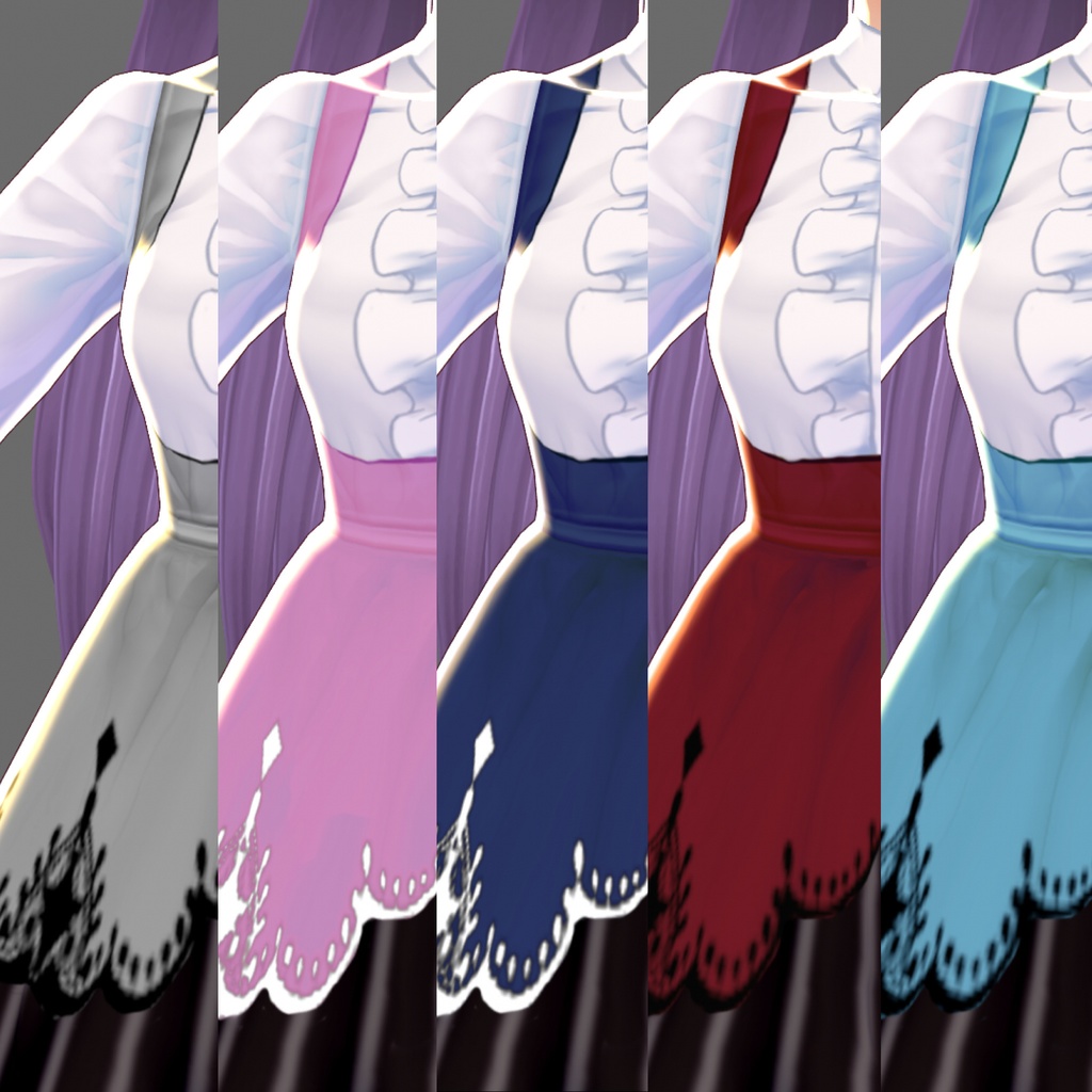 ワンピース_InizioEstate【VRoid用テクスチャ】