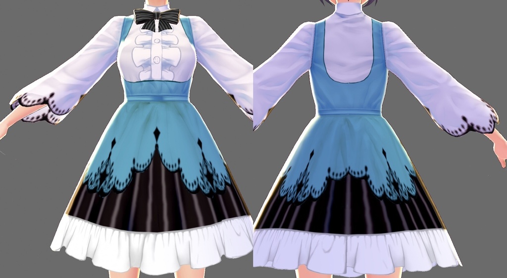 ワンピース_InizioEstate【VRoid用テクスチャ】