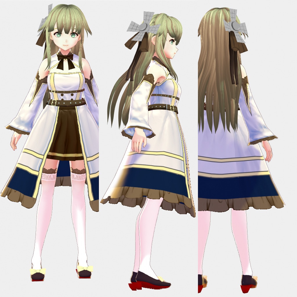 オーロラ【3Dモデル】